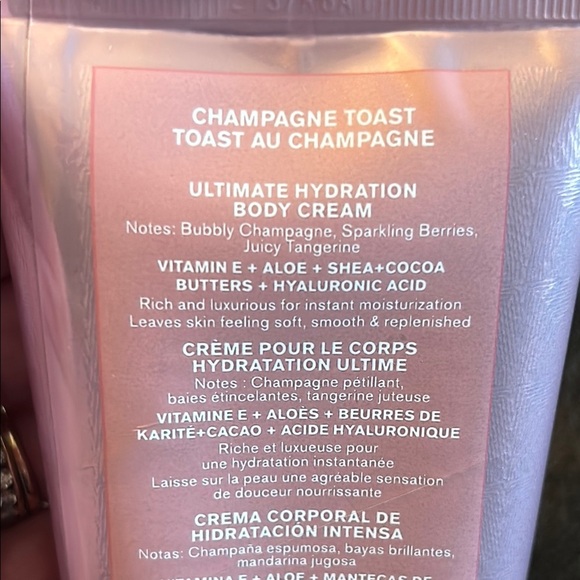Bath & Body Works Champagne Toast Body Cream, 226 g - Picture 3 of 3